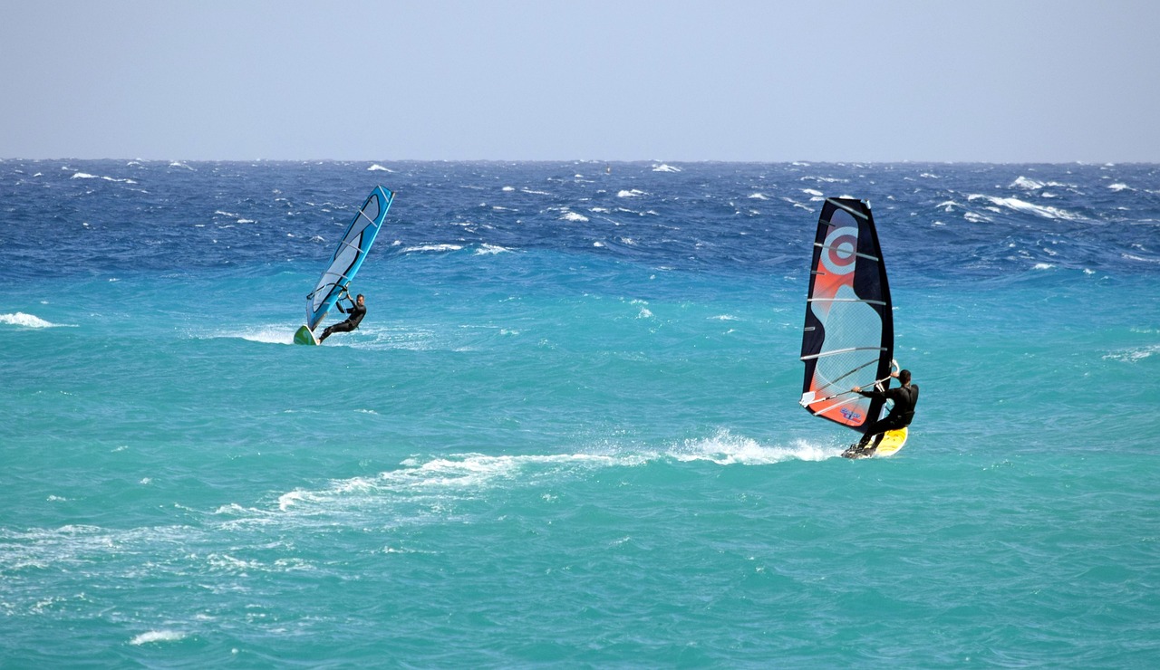 Windsurfing, windsurfers, nature — Get Access to Sports Streaming on Crack Streams