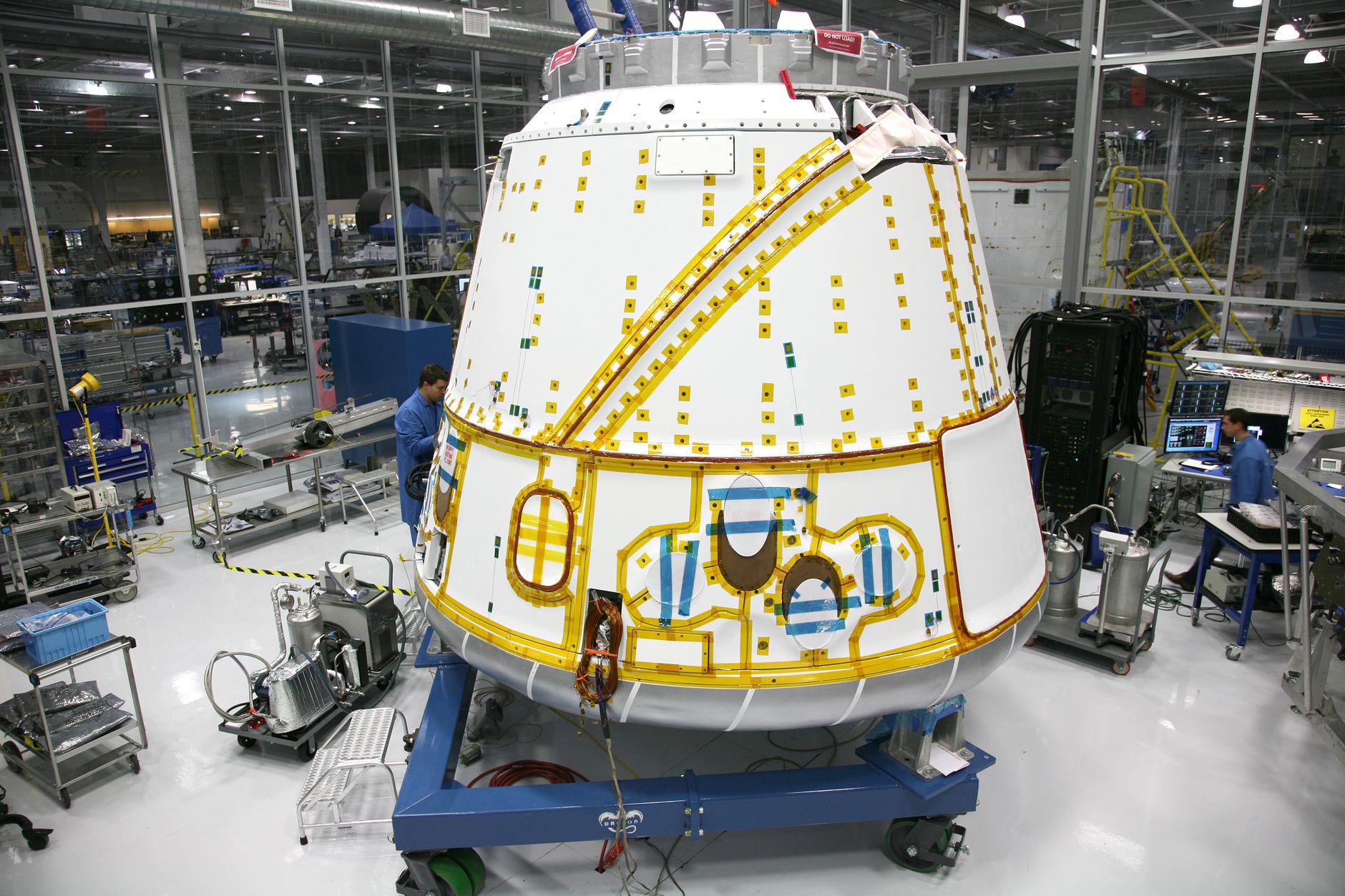 satellite manufacturing facility